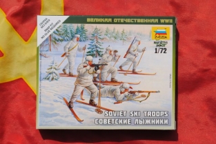 Zvezda 6199 Soviet SKI TROOPS